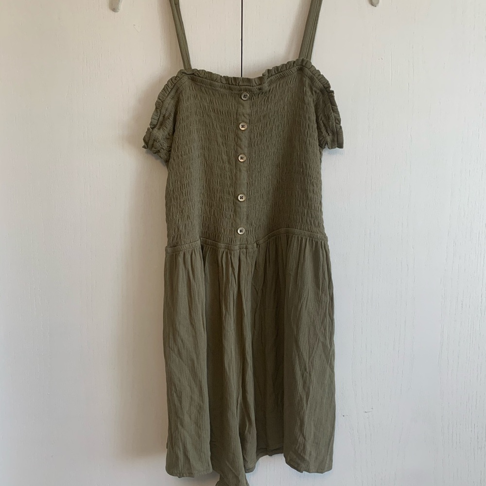 Wild Fable Green Flowy Romper